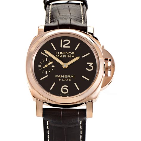 panerai luminor marina oro rosso|Panerai Luminor Marina 8.